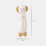 婴儿安抚玩偶供应商-动物毛巾羔羊绒睡眠毛绒玩偶玩具