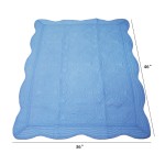 婴儿毯厂家-批发刺绣棉质幼儿被轻薄