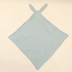 婴儿浴巾厂家-棉质双层纱布斗篷兔耳带帽