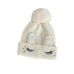 新生儿婴儿帽供应商-批发纯色针织冬季童帽女孩