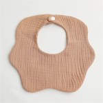 婴儿围兜供应商-6层加厚纯棉360度婴儿喂养