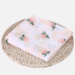 婴儿竹毯供应商-热销定制棉纱襁褓浴巾