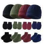 婴儿针织帽厂家-批发纯色女孩帽新生儿胎帽