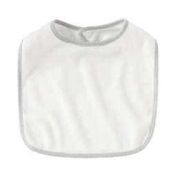 婴儿拍嗝巾厂家-棉质口水巾单层按扣柔软