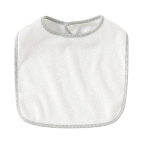 婴儿拍嗝巾厂家-棉质口水巾单层按扣柔软