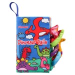 婴儿布书供应商-动物尾巴拼图摇铃纸启蒙书