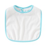 婴儿拍嗝巾厂家-棉质口水巾单层按扣柔软