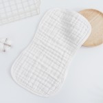 婴儿拍嗝巾工厂-批发柔软围巾肩垫棉纱布毛巾