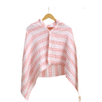 新生儿浴巾厂家-棉纱儿童带帽毯6层