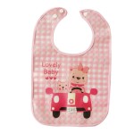 婴儿口水围兜工厂-卡通喂养围兜便携可洗EVA三角巾