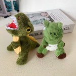 书包钥匙扣工厂-恐龙PP棉毛绒背包