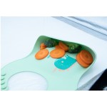 婴儿围嘴生产厂家-防水防脏硅胶口水巾