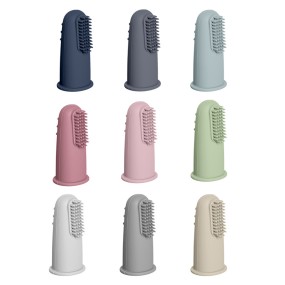 婴儿牙刷生产厂家-硅胶软毛舌苔清洁