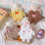 热水袋供应商-橡胶毛绒套保温瓶