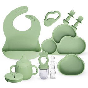 Baby Tableware Factory - Food Grade PVC Free Silicone Set