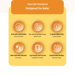 婴儿围嘴生产厂家-防水防脏硅胶口水巾