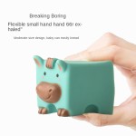 浴盆玩具供应商-卡通动物DIY抓球咬胶