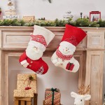 圣诞袜工厂-节日树挂件糖果袋