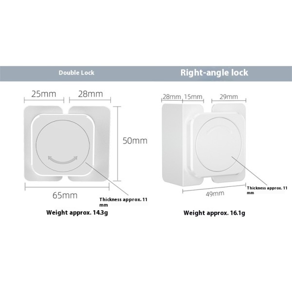 抽屉锁生产厂家-多功能儿童安全夹