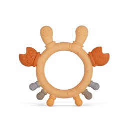 婴儿牙胶生产厂家-食品级硅胶环状咀嚼玩具