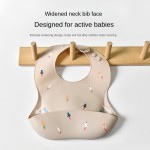 婴儿围嘴生产厂家-超柔软防水动物图案