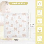 婴儿湿巾生产厂家-天然棉质小狗脸毛巾