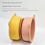 婴儿碗供应商-食品级硅胶防摔吸盘