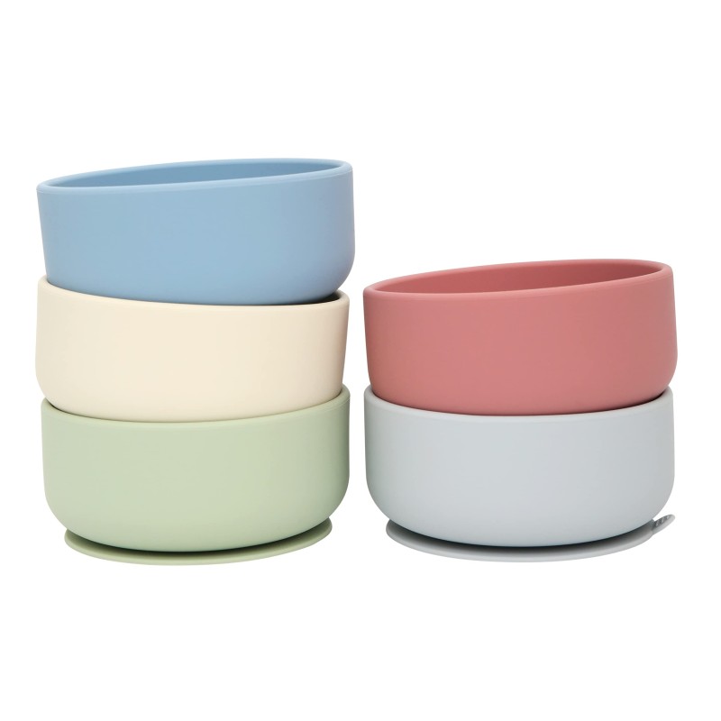 硅胶碗生产厂家-不含BPA洗碗机微波炉适用