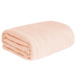 棉纱包裹生产厂家-双层绉纱浴巾毯