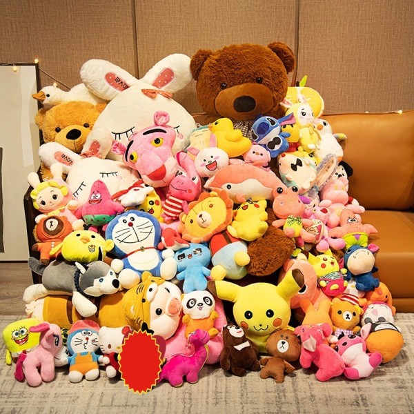 毛绒娃娃供应商-八英寸套圈婚礼抛洒玩具