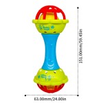 婴儿摇铃生产厂家-柔软橡胶沙锤曼哈顿球