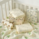 襁褓巾工厂-棉质单层绉纱包裹小睡