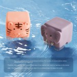 浴盆玩具供应商-卡通动物DIY抓球咬胶