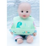 婴儿围嘴生产厂家-防水防脏硅胶口水巾