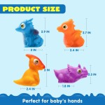 浴盆玩具供应商-LED恐龙行走螃蟹戏水