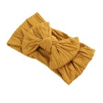 发带工厂-超柔软提花尼龙女孩宽版