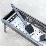 烧烤刷工厂-3合1钢丝聚酯刮刀