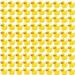 盲盒供应商-迷你树脂鸭子夜光DIY派对礼品