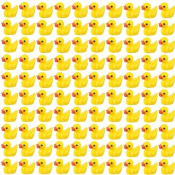 盲盒供应商-迷你树脂鸭子夜光DIY派对礼品