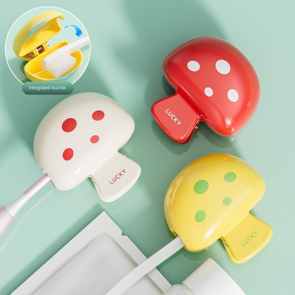 牙刷罩工厂-蘑菇设计旅行防尘帽