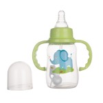 奶瓶工厂-PP塑料卡通图案150ml批发