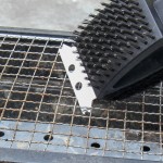 烧烤刷工厂-3合1钢丝聚酯刮刀