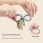 磨牙玩具工厂-柔软鲸鱼形状硅胶手环