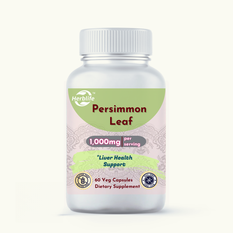 Persimmon Leaf Capsules Manufacturer - Now Supplements Food Grade Liver Health