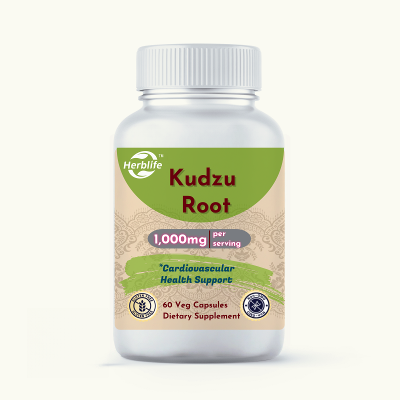 Kudzu Root Capsules Supplier - Now Supplements Food Grade Cardiovascular Health