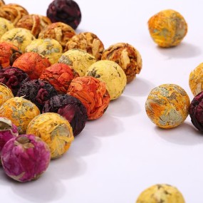 Blooming Tea Factory - ODM OEM Natural Dry Flowers Dragon Balls Handmade