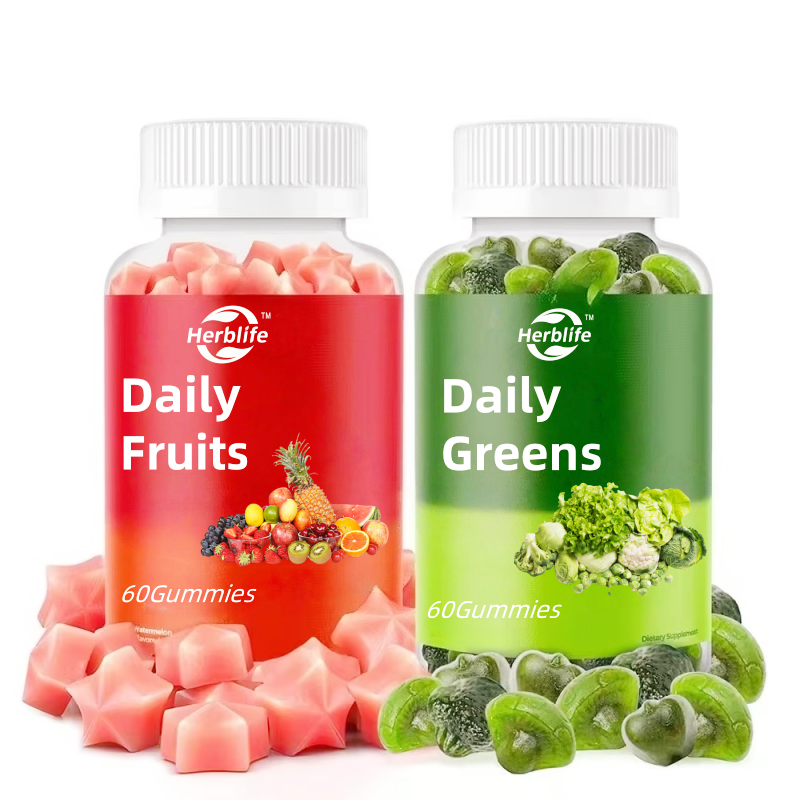 Fruit Veg Gummies Manufacturer - OEM Private Label Sugar-Free Debloat Detox