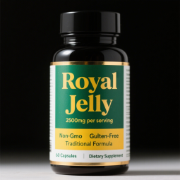 Royal Jelly Capsule Factory - OEM ODM 2500mg Gluten Free Traditional Supplement