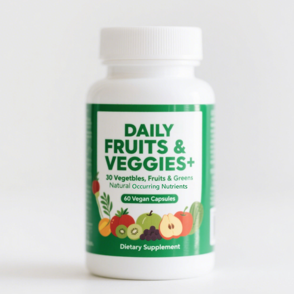 Fruits Veggies Supplement Factory - OEM ODM 30 Fruits Vegetables Gluten Free