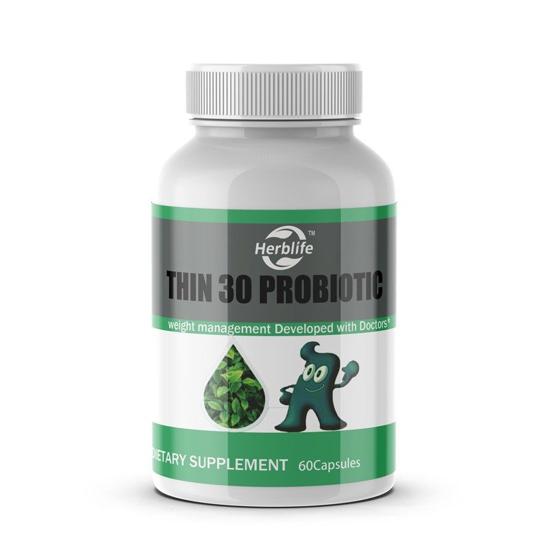 Probiotic Supplement Factory - Thin 30 Herbal for Weight Management Adults